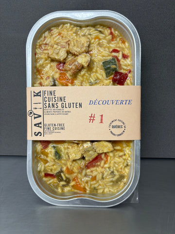 Riz aux légumes et tempeh